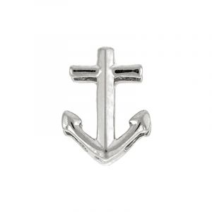 🦚 Mendozza Charms MJ-CH11030L Damen Anker Charm Silber