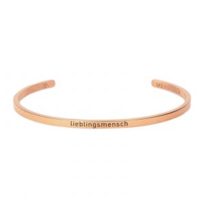 🦚 Mendozza Armreif MJ-BA03710L Damen Sprucharmreif Roségold