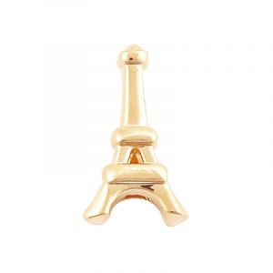 🦚 Mendozza Charms MJ-CH12320L Damen Eiffelturm Charm Gold
